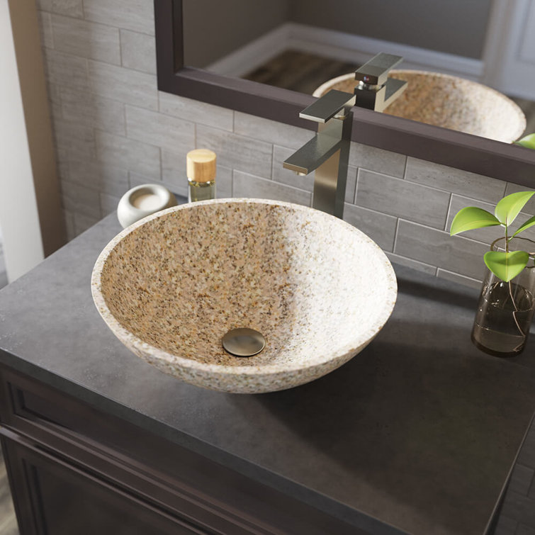 Stone Vessel Bathroom Sinks Everything Bathroom